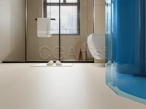 Modern bathroom 119 3D Model