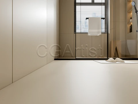 Modern bathroom 119 3D Model
