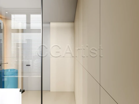 Modern bathroom 119 3D Model