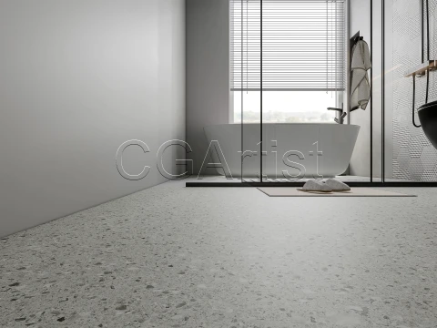 Modern bathroom 125 3D Model