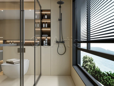 Modern bathroom 126 3D Model
