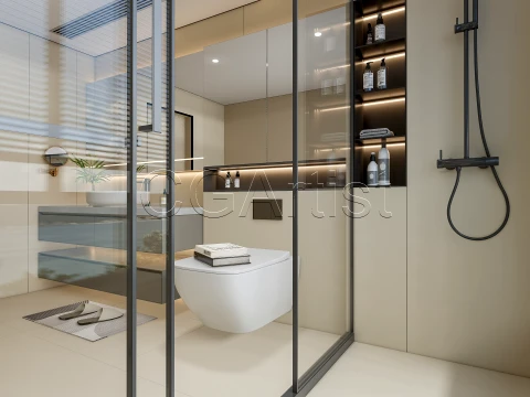 Modern bathroom 126 3D Model