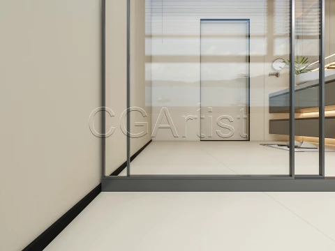 Modern bathroom 126 3D Model