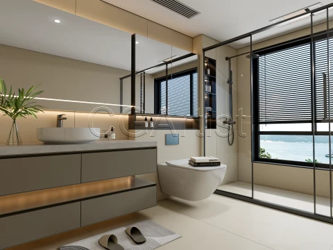 Modern bathroom 126 3D Model