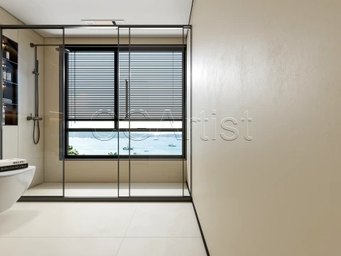 Modern bathroom 126 3D Model