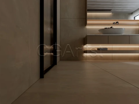 Modern bathroom 127 3D Model