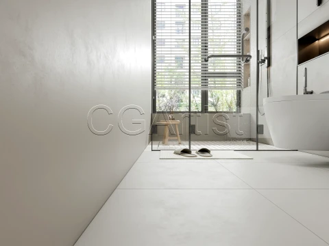 Modern bathroom 131 3D Model