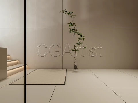 Modern bathroom 132 3D Model