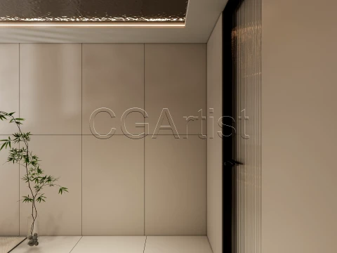 Modern bathroom 132 3D Model