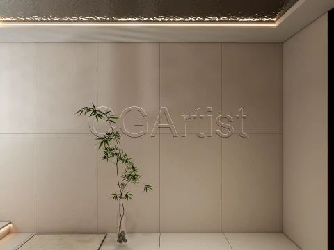 Modern bathroom 132 3D Model