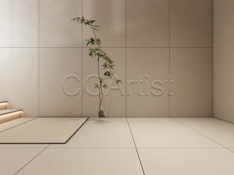 Modern bathroom 132 3D Model