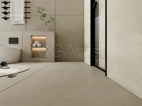 Modern bathroom 140 3D Model