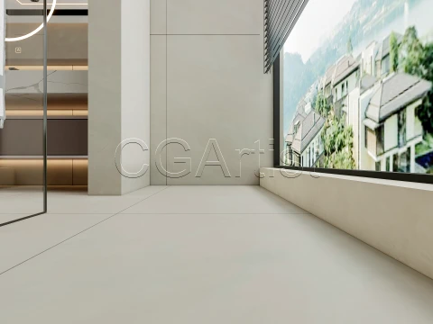 Modern bathroom 140 3D Model