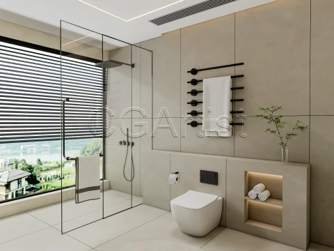 Modern bathroom 140 3D Model