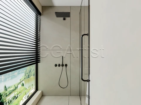 Modern bathroom 140 3D Model