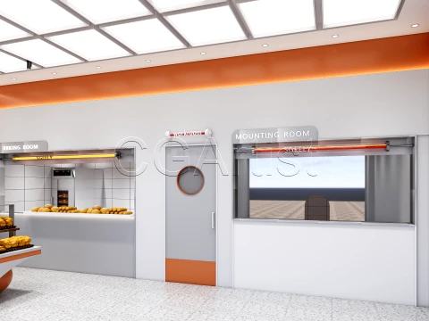 Bakery Interior 1 3D Model