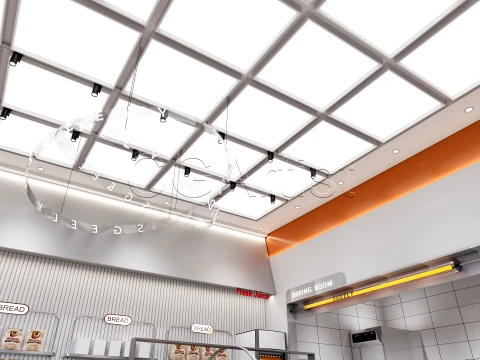 Bakery Interior 1 3D Model