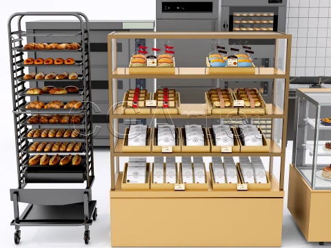 Bakery Interior 5 3D Model
