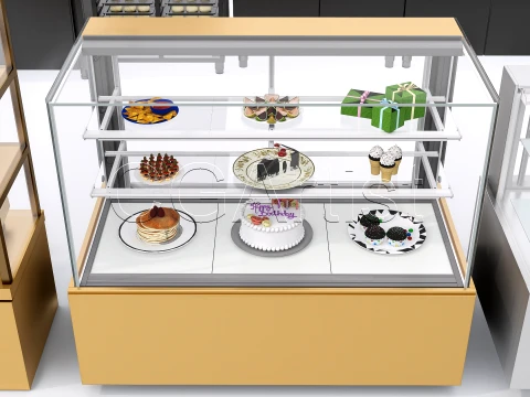 Bakery Interior 5 3D Model