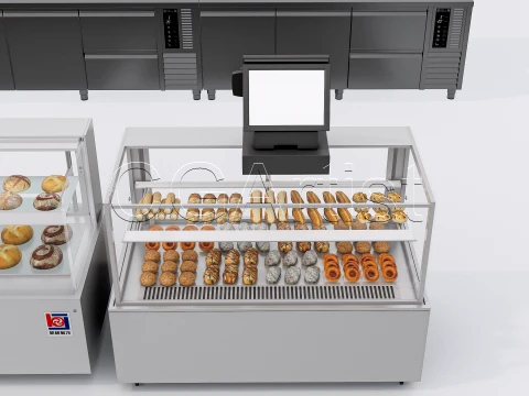 Bakery Interior 5 3D Model