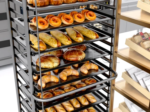 Bakery Interior 5 3D Model