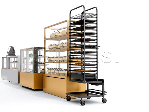 Bakery Interior 5 3D Model