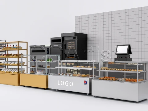 Bakery Interior 5 3D Model