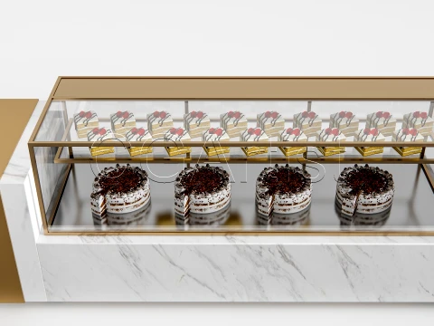 Bakery Interior 6 3D Model
