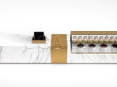 Bakery Interior 6 3D Model