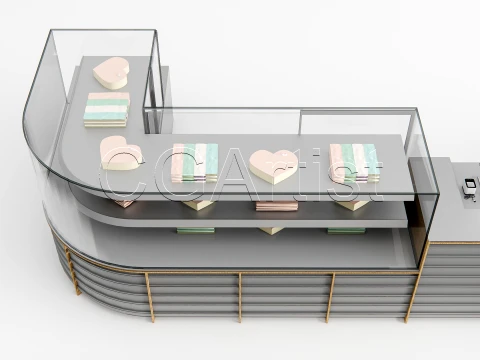 Bakery Interior 6 3D Model