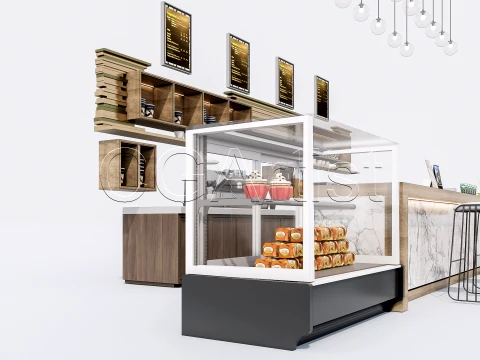 Bar Interior 1 3D Model