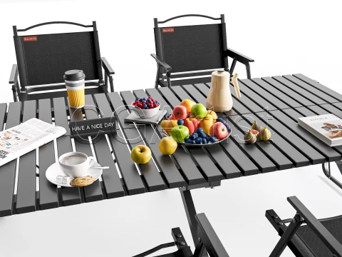 Outdoor Barbecue Grill 6 3D Model
