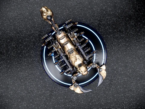 Bionic Scorpion 3D Model