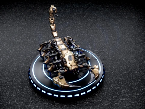 Bionic Scorpion 3D Model