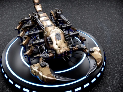 Bionic Scorpion 3D Model