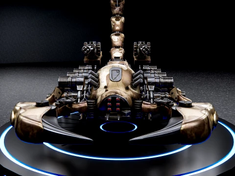Bionic Scorpion 3D Model