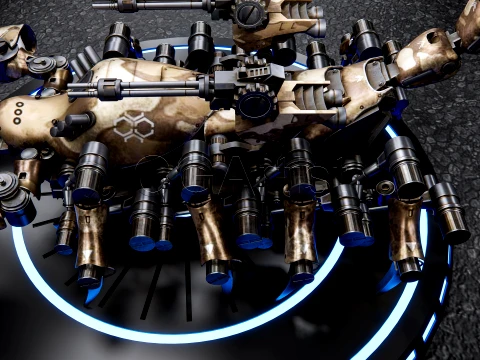Bionic Scorpion 3D Model