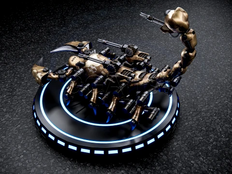 Bionic Scorpion 3D Model