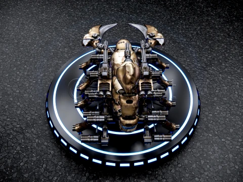 Bionic Scorpion 3D Model