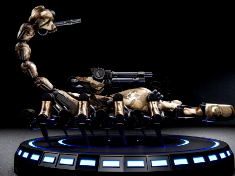 Bionic Scorpion 3D Model