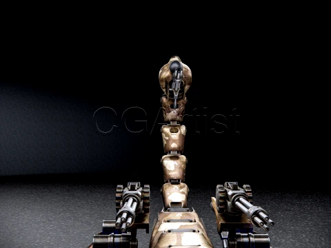 Bionic Scorpion 3D Model