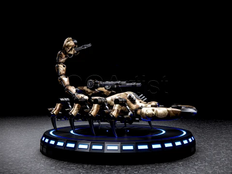 Bionic Scorpion 3D Model