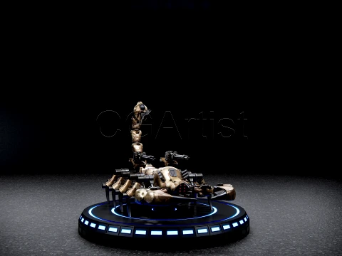 Bionic Scorpion 3D Model