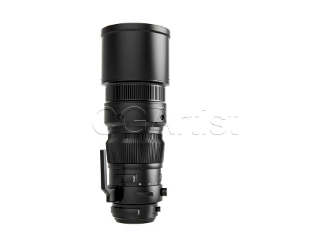 Dslr Camera zoom lens 3D Model