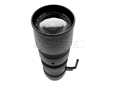 Dslr Camera zoom lens 3D Model