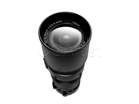 Dslr Camera zoom lens 3D Model