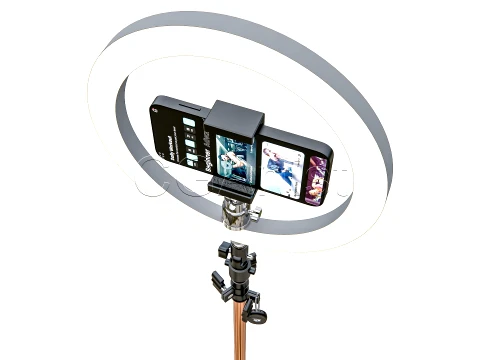 Live Streaming Smartphone Light Tripod 3D Model
