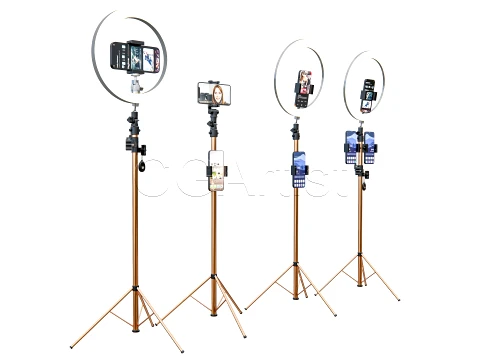 Live Streaming Smartphone Light Tripod 3D Model