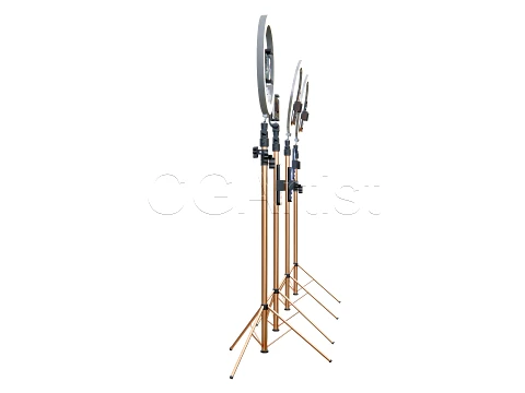 Live Streaming Smartphone Light Tripod 3D Model