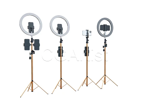 Live Streaming Smartphone Light Tripod 3D Model